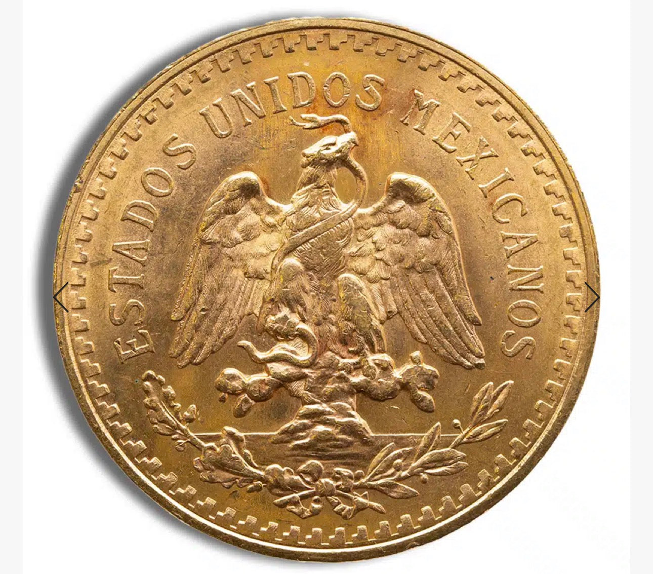 1947 Mexican Gold 50 Peso
