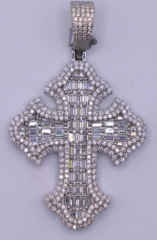 Chrome Heart Iced out Cross