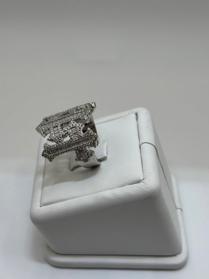 Iced Out 3 Cross Ring
