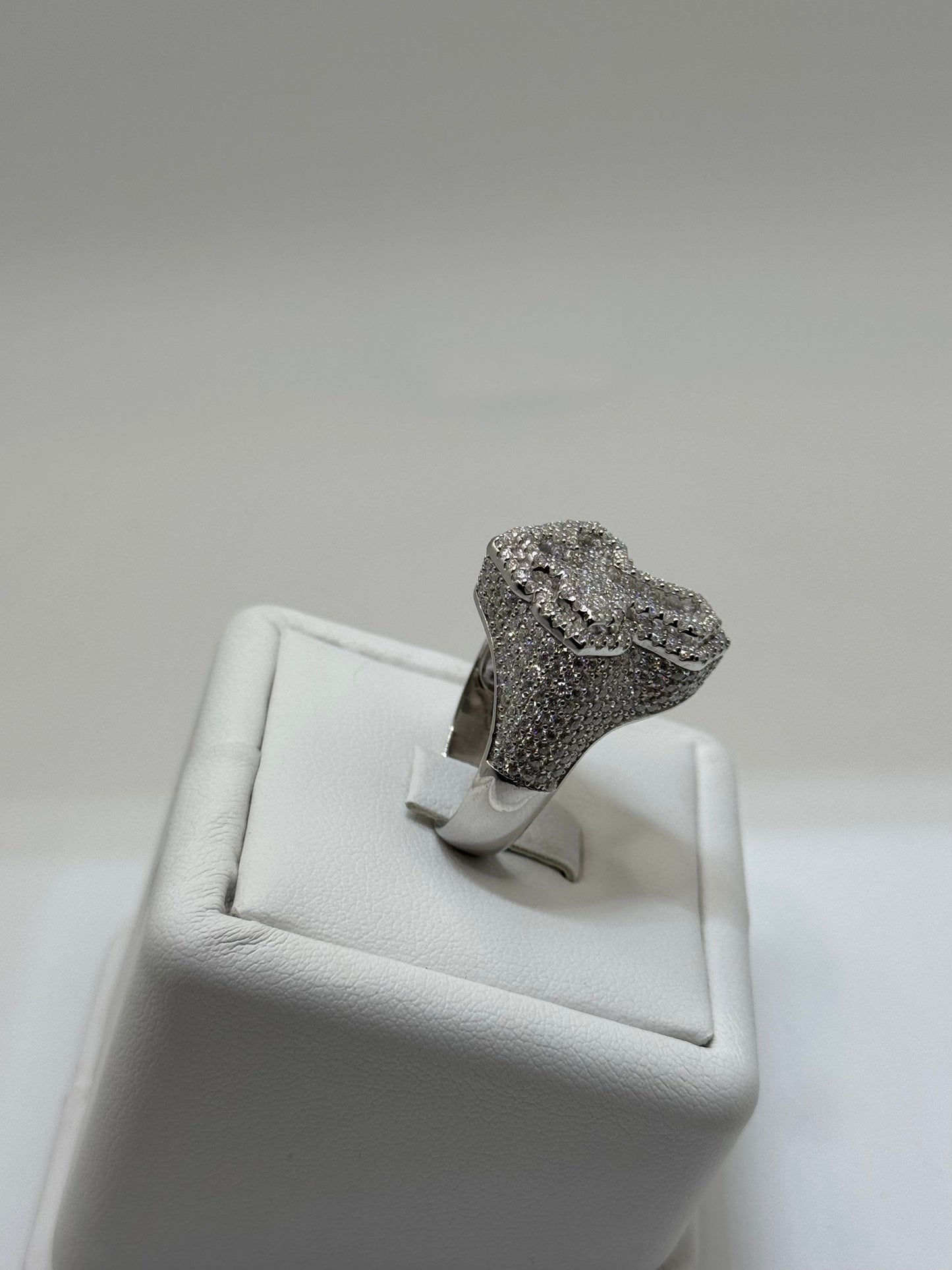 Iced Out Cross Ring