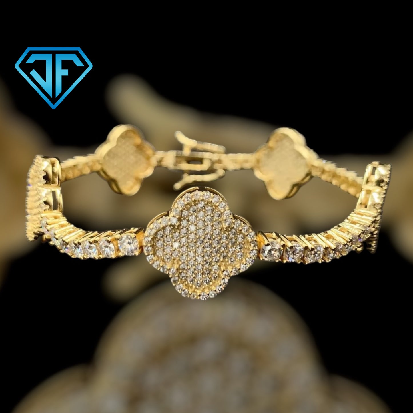 Clover Diamond Bracelet