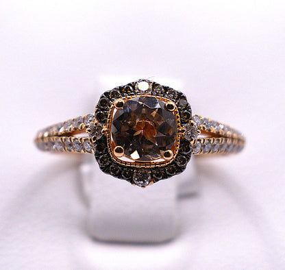 10KT Morganite Ring
