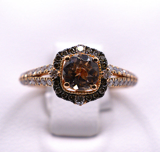 10KT Morganite Ring